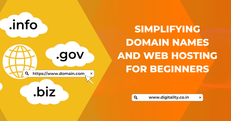 Simplifying Domain Names and Web Hosting for Beginners